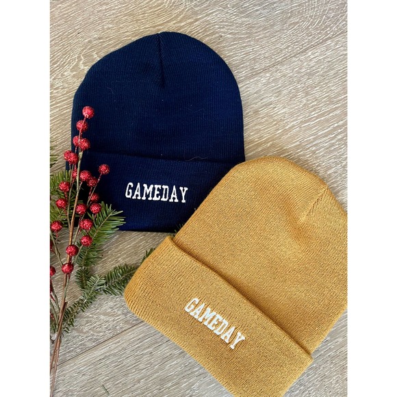 NEW Mens Womens NFL NBA School Spirit Team Colors Sports Beanie 6 Colors! - Picture 6 of 12